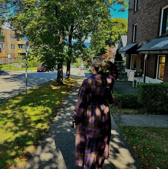 Aritzia Le Fou Wilfred Mercier Jacket Silk Trench - Picture 2 of 3